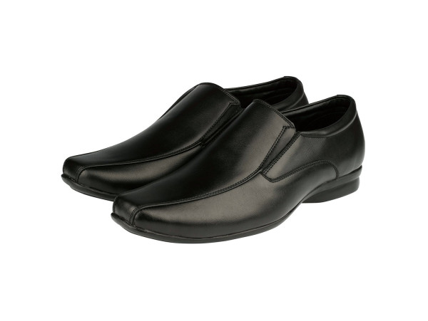 PARAGON MAX Men's Black Formal Shoes